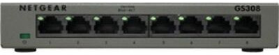 Netgear Gs308-300pas 8-port Unmanaged Gigabit Ethernet S Vvc