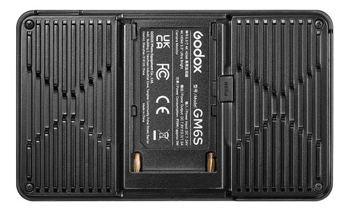 Monitor Táctil Godox Gm6s 4k Ultra Brillante Hdmi 5.5 Color Negro