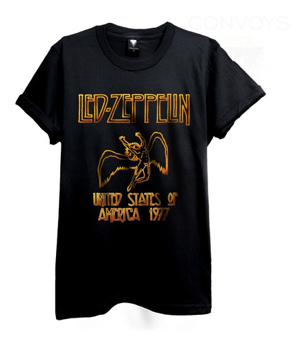 Remeras Dtg Premium Led Zeppelin Convoys Rock