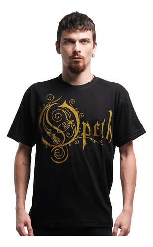 Camiseta Opeth Logo Rock Activity