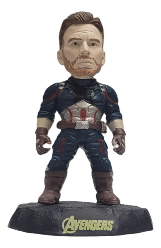 Figura Capitán América Base Avengers Infinity Wars