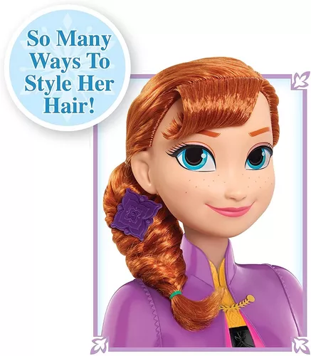 Anna Styling Head Disney Frozen 2 Cabeza Peinados Anna