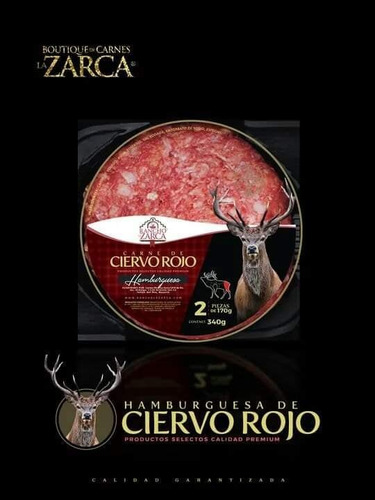 Venado Carne Para Hamburguesa De Venado