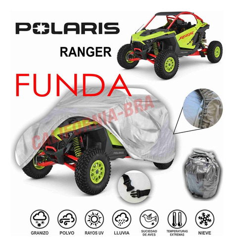 Protector Racer Eua Broche + Ojillos Polaris Ranger