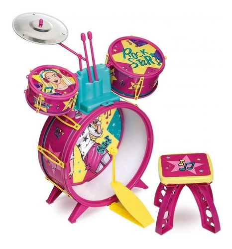 Bateria Infantil Barbie Glamourosa Fun