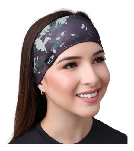 Imagem 1 de 4 de Faixa De Cabelo Headband Esporte Ciclismo Academia Moto