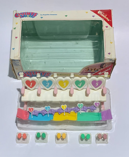 Muñecas Miniatura Ensueño Quints Mecedora Para 5 De 1990 (Usado)