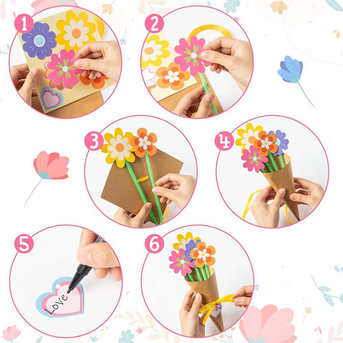 Kit De Ramo De Flores En T Para El Día De La Madre, Flor Aro
