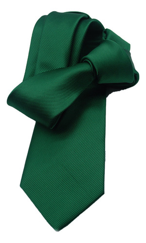 Corbata Italiana Verde Esmeralda Lisa Reps 2 Marca Idea Seda