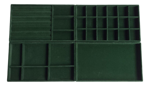 Organizador De Joyería Apilable De Joyería De 4 Piezas Con