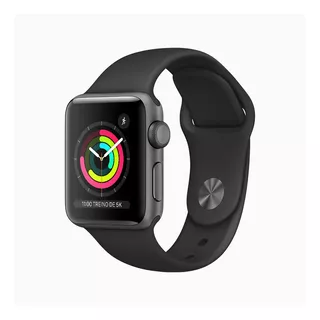 Apple Watch Series 3 (gps) Alumínio Cinza-espacial De 38 Mm