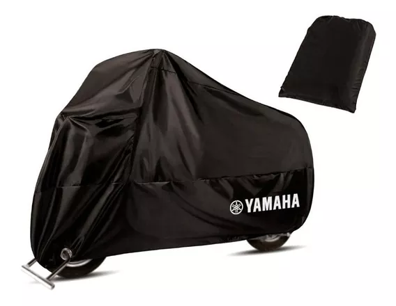 Funda Cubre Moto Negra P/ Yamaha Xtz 125 250 Tenere 250 Yzf