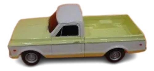 Chevrolet C10 Pick Up Amarillo Y Blan Bicolor 1/43 Cartrix