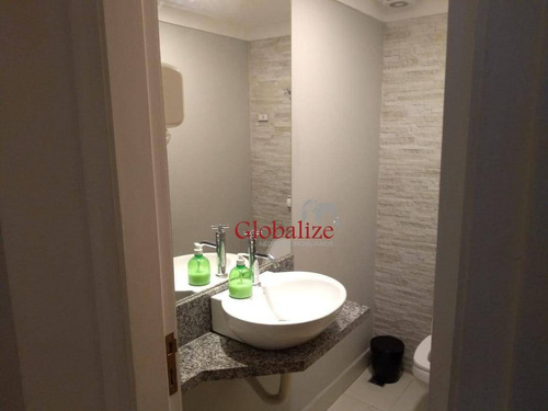 Conjunto Para Alugar, 16 M² Por R$ 1.450,00/mês - Boqueirão - Santos/sp - Cj0003
