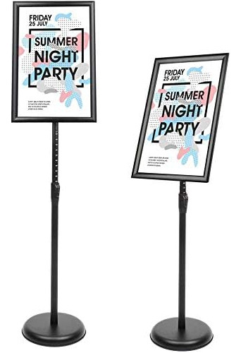Yiyo Ajustable Pedestal Poster Sign Stand,8.5 X 11 Public...