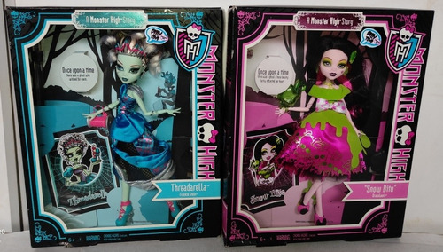 Mattel Monster High Once Upon A Time Draculaura & Frankie.