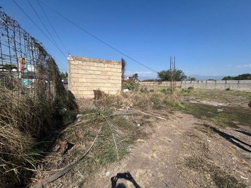 Venta De Terreno: Plano, Bardeado Y Escriturado En Par Vial, Jiutepec Morelos