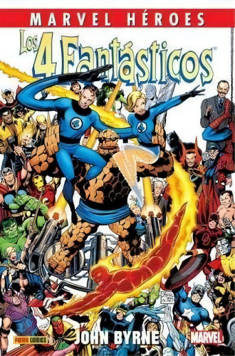 Mh59 4 Fantasticos De John Byrne 1, De Byrne, John. Editorial Panini Comics, Tapa Dura En Español