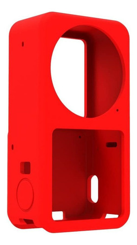 Capa De Silicone Dji Action 2 (combo) - Telesin Cor Vermelho