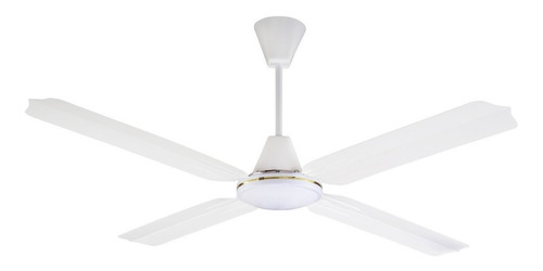 Ventilador De Techo Axel Axvt4sl Blanco  4 Pala Metal 1.2 m 