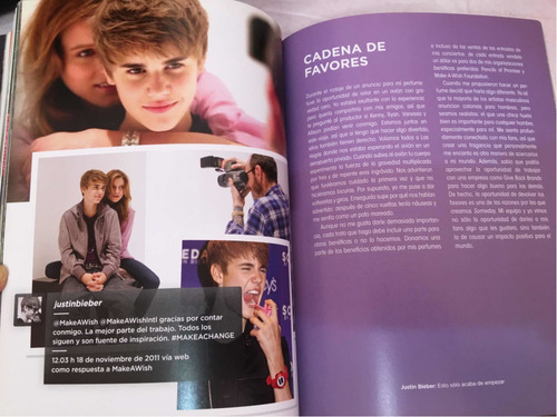 Mi Historia Continúa Justin Bieber Esto Sólo Acaba De Empeza (Usado)