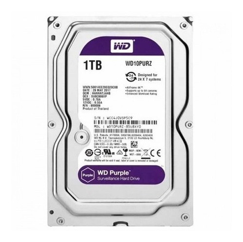 Disco Duro Western Digital Wd Purple 1tb 100% Sata Dvr Pc.