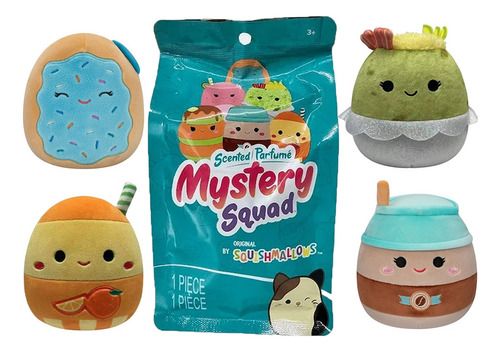 Pelúcia Squishmallow Mystery Squad 12m 3699 - Sunny
