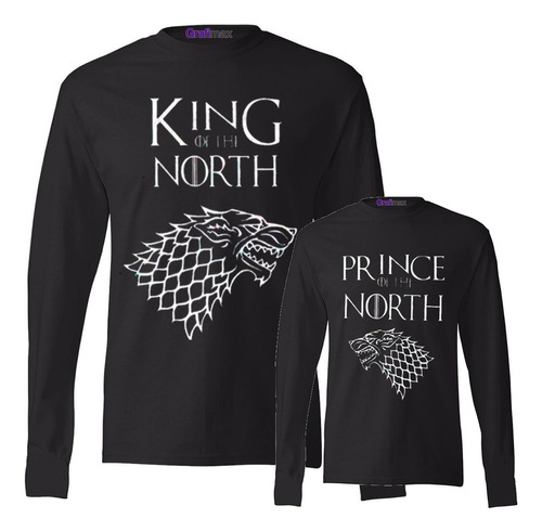 Pack Polera Ml Papá Ehijo Game Of Thrones Familia Grafimax