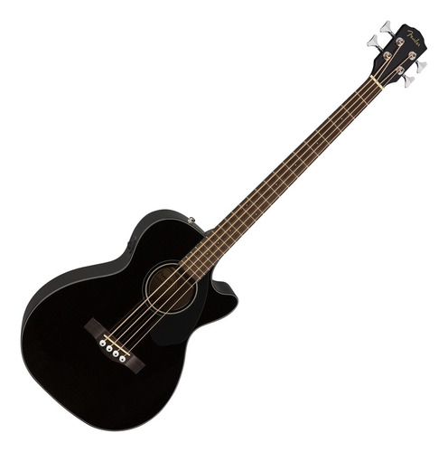 Bajo Electroacustico Fender Cb-60sce Fishman, Negro