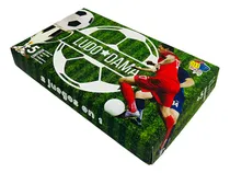 Comprar Juego De Mesa Caja Ludo Dama Fútbol Trazo Play 2 En 1