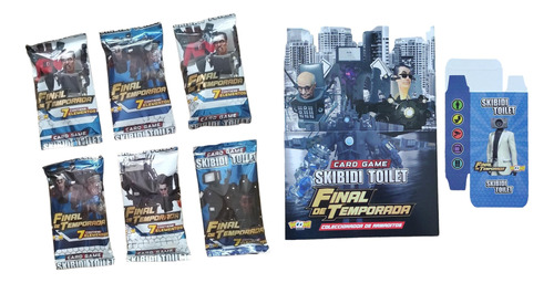 Skibidi Toilet Temporada Final | 6 Sobres + Box Collector