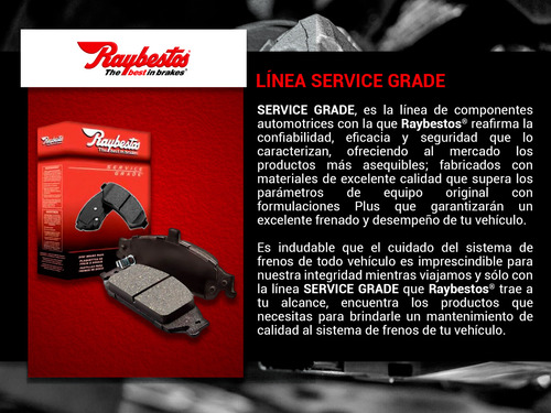 Balatas Semimetálicas Del Raybestos Sg P/bmw 1600ti 66 A 68