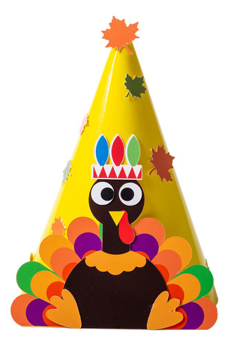 A Sombrero De Pavo For Bricolaje De Acción De Gracias, 6
