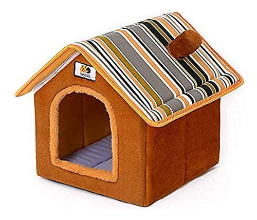 Casa Cálida Y Cómoda Para Perros Y Gatos, Extraíble Y Lavabl