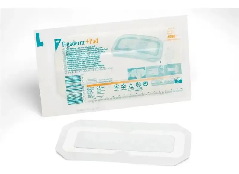 3m Tegaderm + Pad 9x20 3590 Paquete Con 5 Pzas Blanco