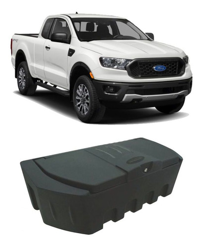 Caixa Ferramentas Ford Ranger 2017 A 2021 Cs Caçamba Trunk