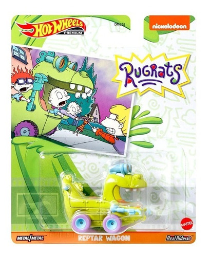 Auto Reptar Wagon Rugrats - Hot Wheels Premium