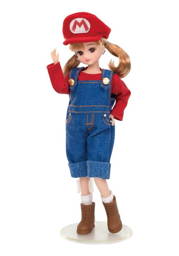 Licca Chan Muñeca Super Mario Bros Takara Tomy Doll