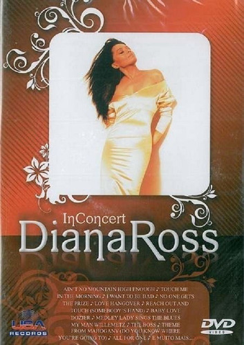 Dvd - Diana Ross In Concert