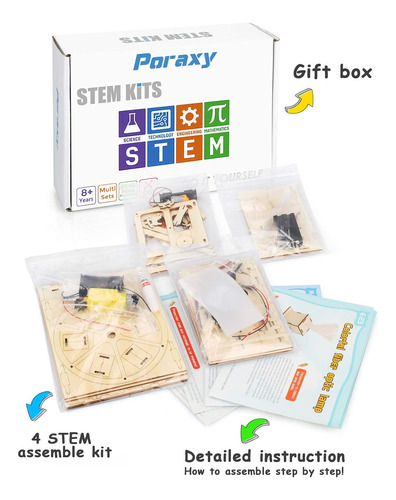 Kits De Ciencia Y Puzzles 3d Para Niños De 6 A 1