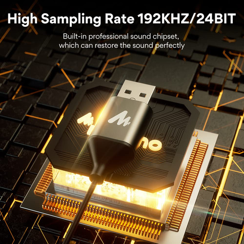 Maono Au-ul10 Micrófono De Solapa 192 Khz Mmg