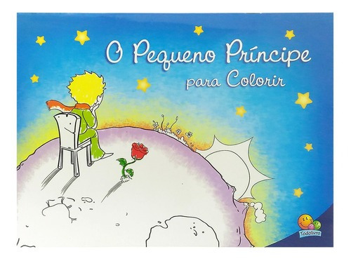 Livro O Pequeno Príncipe Para Colorir