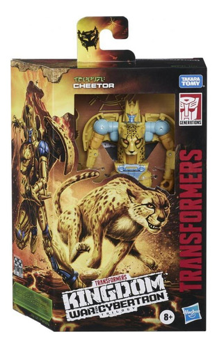 Figura Transformers Kingdom War For Cheetor Warpath F0669