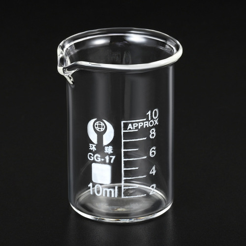 Vaso Precipitado Vidrio Low Form Para Laboratorio 10ml