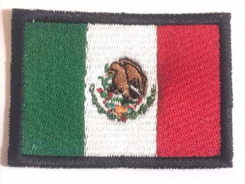 Parche Bandera Mexico Bordado 100% Méjico Mexico