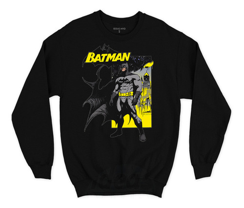 Buzo Batman Gotham (negro:) Ideas Mvd