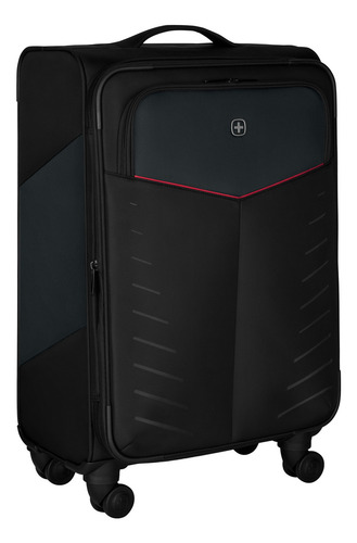 Wenger Maleta Syght Softside Mediana, Negra Color Negro Lisa
