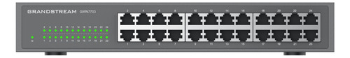 Switch Gwn7703 Grandstream 24 Portas Gigabit De Rack Ou Mesa