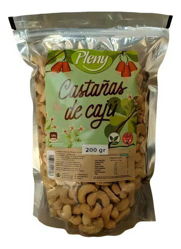 Pleny Castañas De Caju X200g