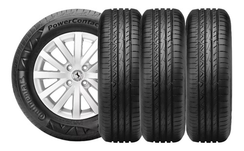 Kit X4 Neumaticos 205/55r16 Continental Power Contact 2 Fs6